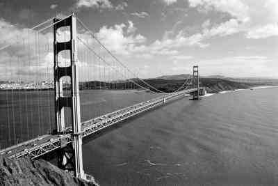 Comment Construire la Californie, Golden Gate Bridge de Bâtons de Popsicle