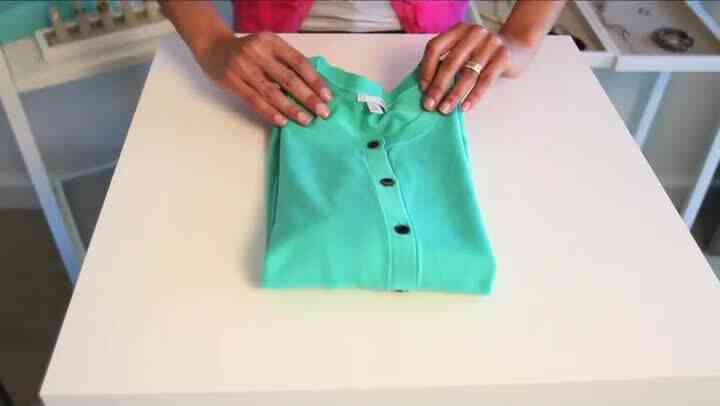Comment Plier un Cardigan