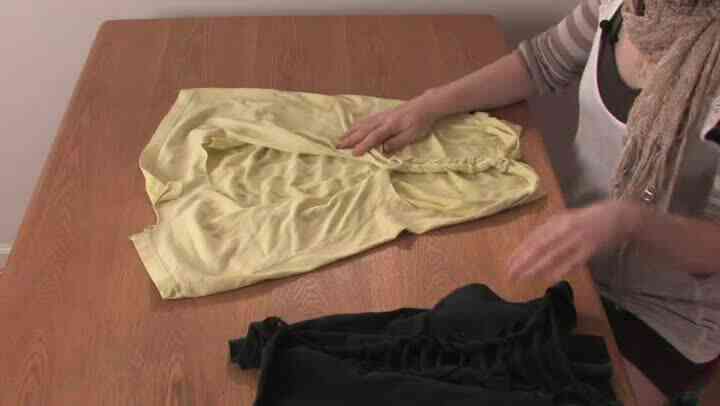 Moyens rapides pour Attacher un T-Shirt