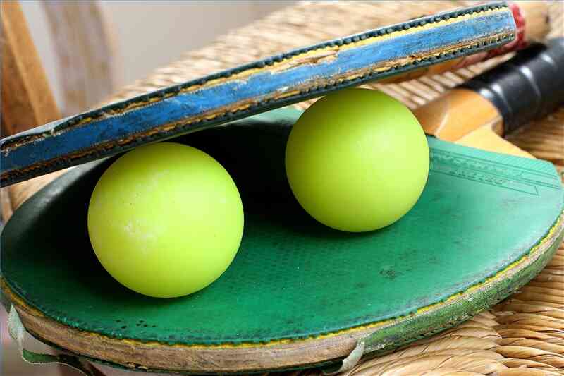 Pourquoi Faire Des Balles De Ping-Pong Rebond?