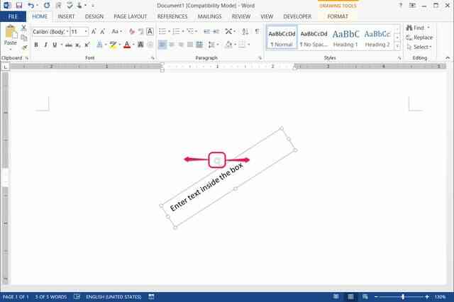 Comment faire Pivoter le Texte dans Microsoft Office Word