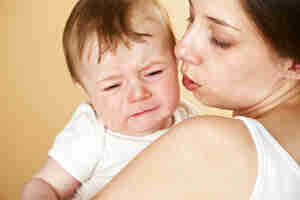 Traiter avec un bébé qui pleure