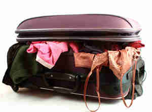 emballage une valise