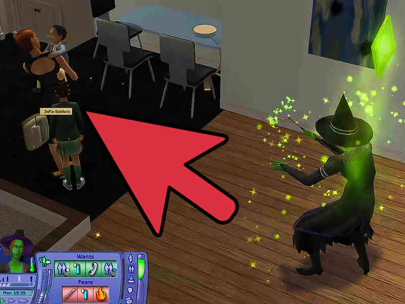 Comment Devenir une Sorcière sur les Sims 2