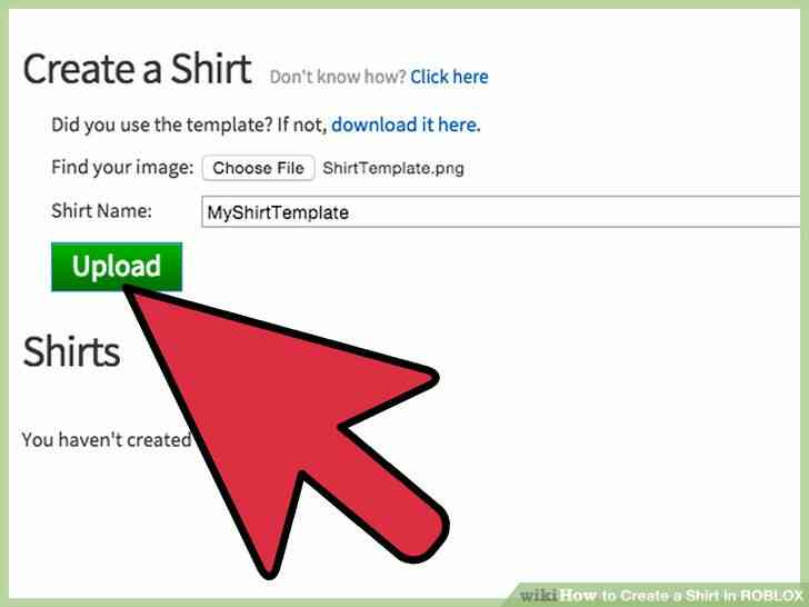 Comment Créer un Maillot de ROBLOX