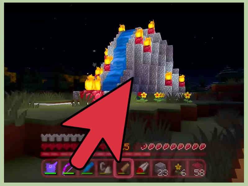 Comment Créer un Volcan dans Minecraft