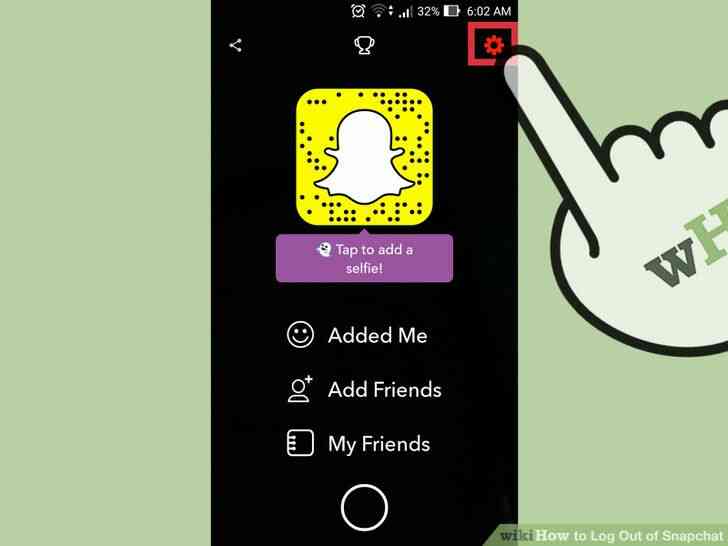 Comment se déconnecter de Snapchat