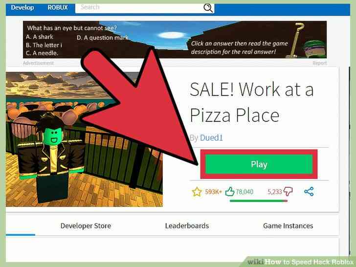 Comment Hack Vitesse de Roblox