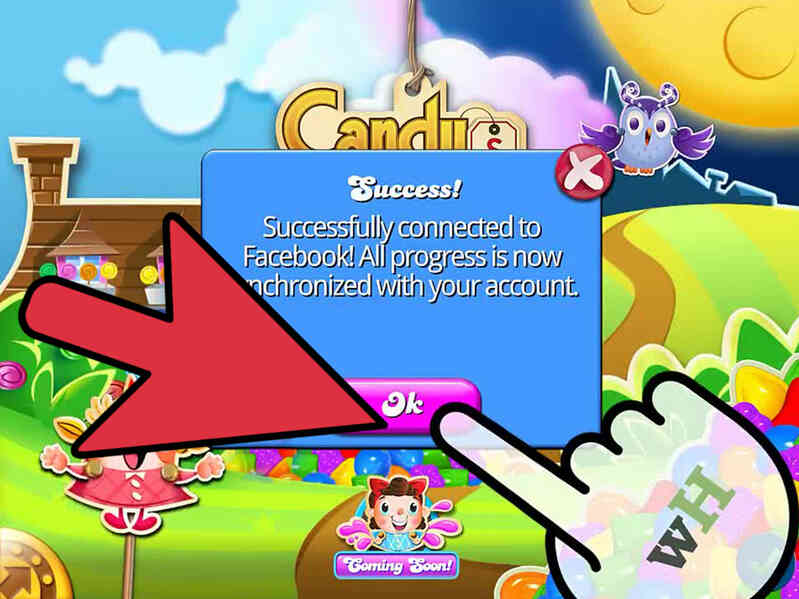 Comment Connecter Candy Crush Saga pour Facebook sur iPad