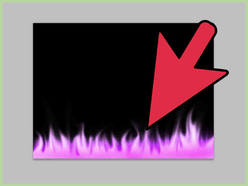 Comment Créer des Flammes dans Photoshop Elements