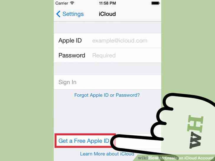 Comment Créer un Compte iCloud