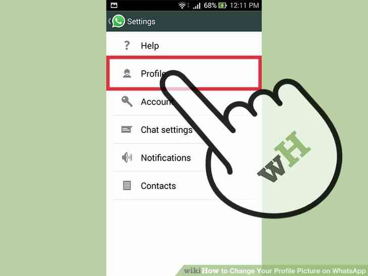 Comment Changer Votre Photo de Profil sur WhatsApp