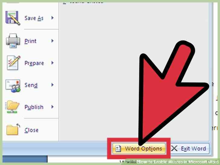 Comment Activer les Macros dans Microsoft Word