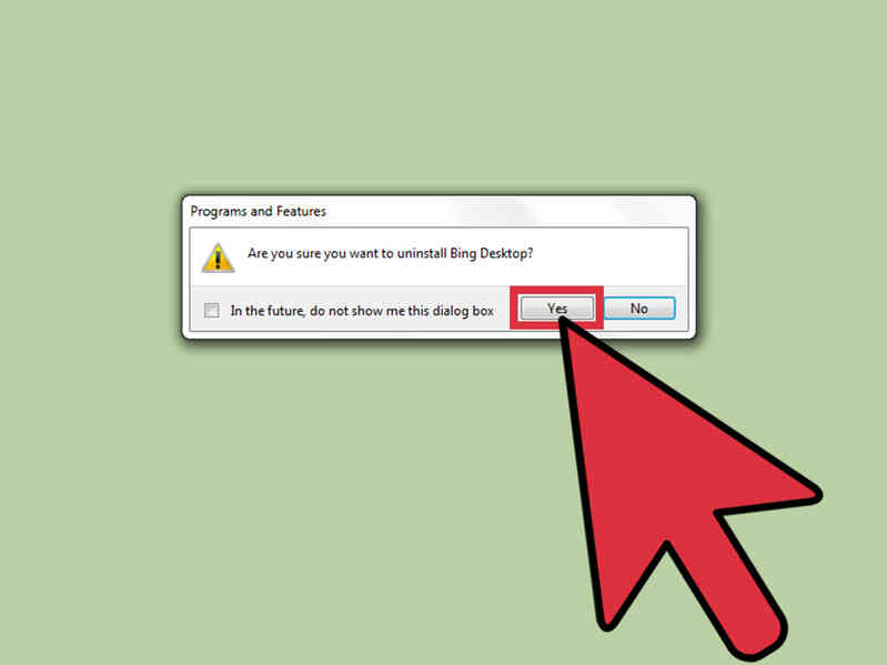 Comment faire pour Supprimer Bing fond d