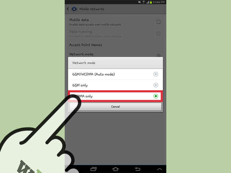 Comment passer de la 4G à la 3G sur Android