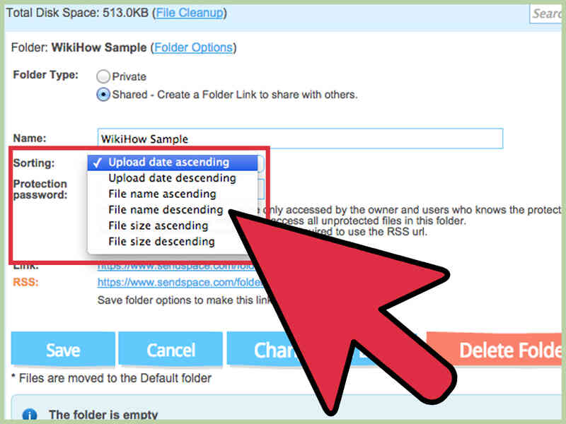 Comment Utiliser Sendspace