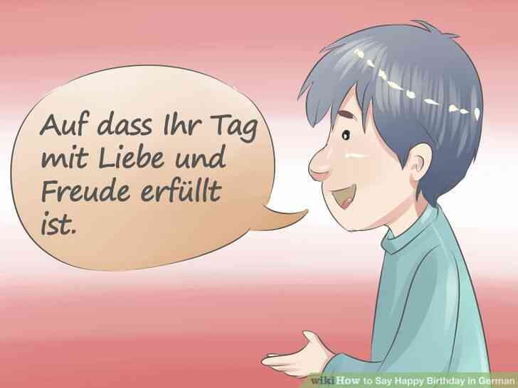 Comment Dire Joyeux Anniversaire En Allemand