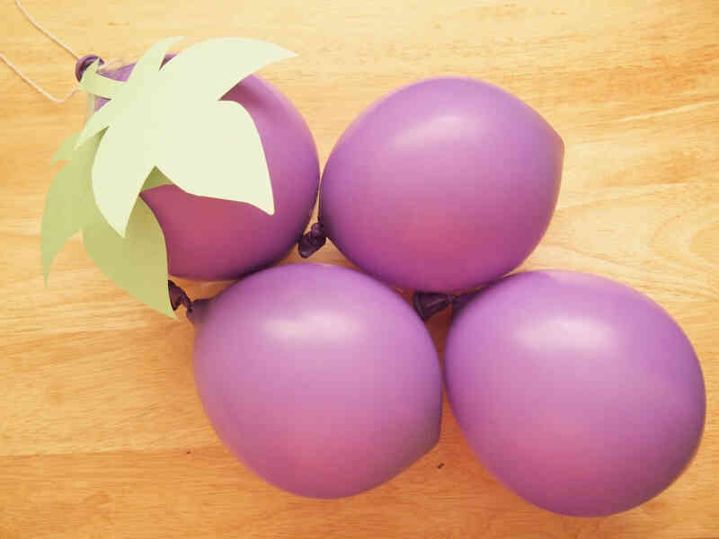Comment Faire une Grappe de Raisins, de Ballons