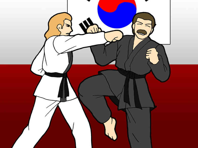 Comment Faire un Tae Kwon Do le Coup de Prendre vers le Bas